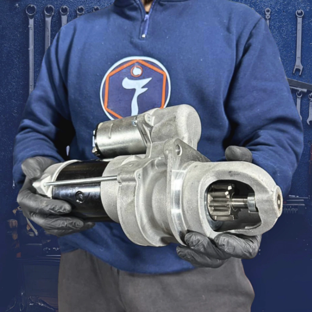 Reparación de un motor de arranque